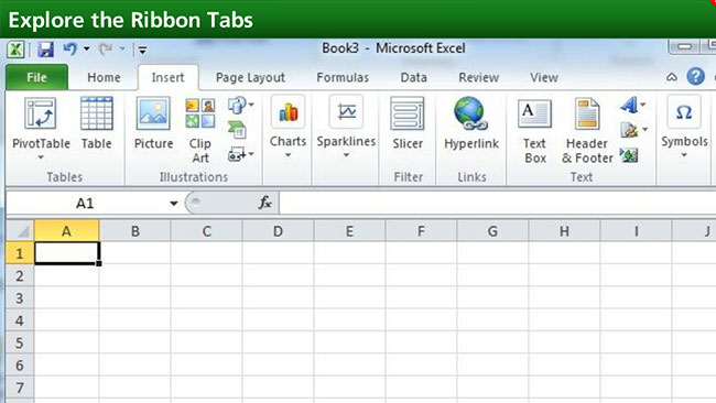 Microsoft Excel 2010 Level 1 Preview 3