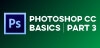 Photoshop CC: Basics 3