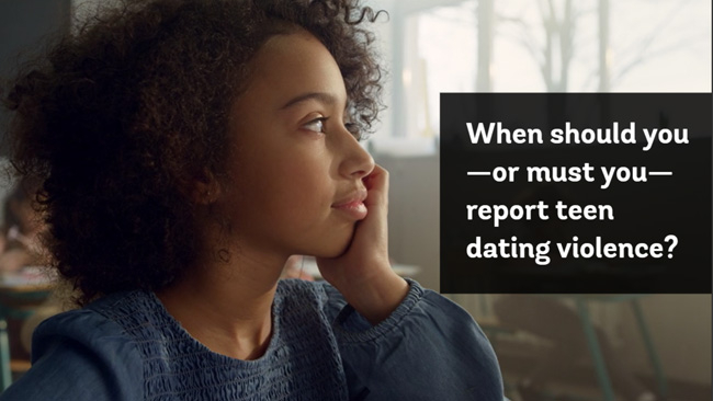 Teen Dating Violence for Educators Preview 2