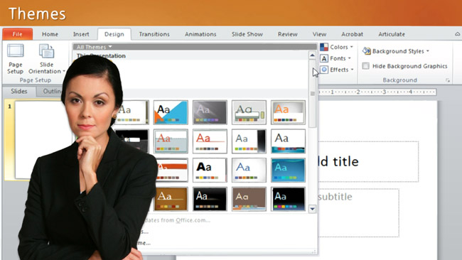 Microsoft PowerPoint 2010 Level 3 Preview 3