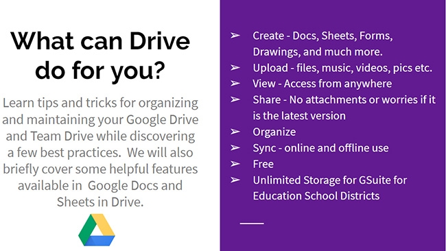 Google Drive: Team Drive 2018 Preview 1